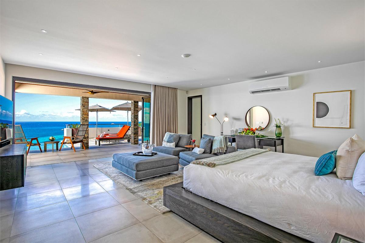 7 bedrooms luxury villa rental St Martin - Bedroom 1